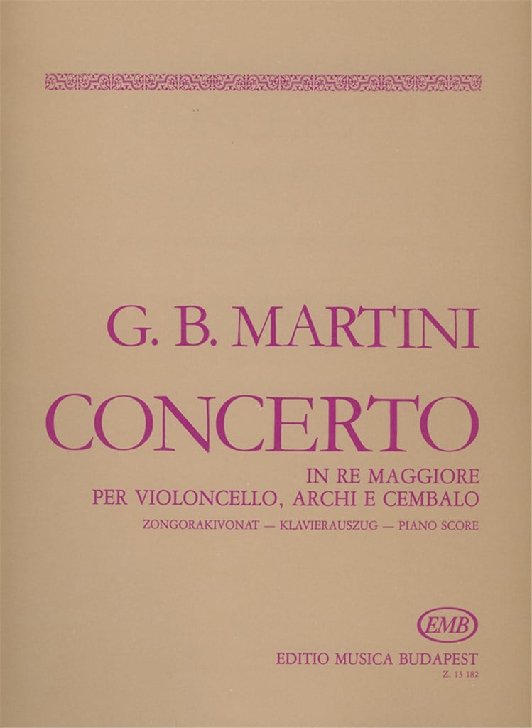 Concerto in Re maggiore per violoncello, archi e